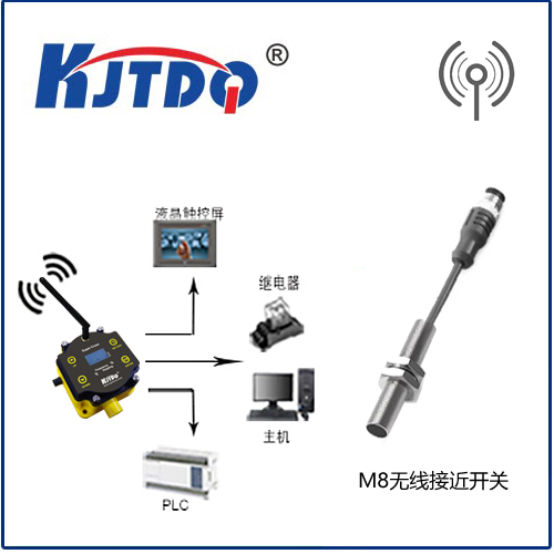 凯基特M8无线接近传感器|无线传感器产品型号-参数-接线图