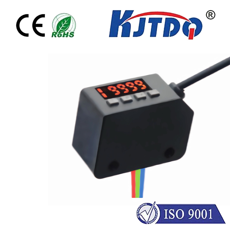 数显型颜色传感器KJT-YED02|光电开关产品型号-参数-接线图