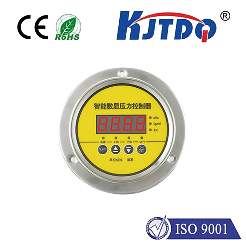 KJT-L202AG轴向分体智能数显压力控制器|压力传感器产品型号-参数-接线图