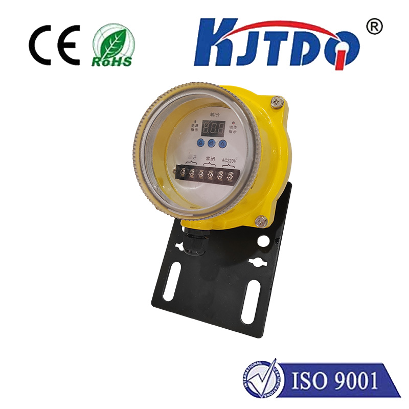 KJT-SJ-II型非接触式数显打滑检测器|带式输送机保护产品型号-参数-接线图