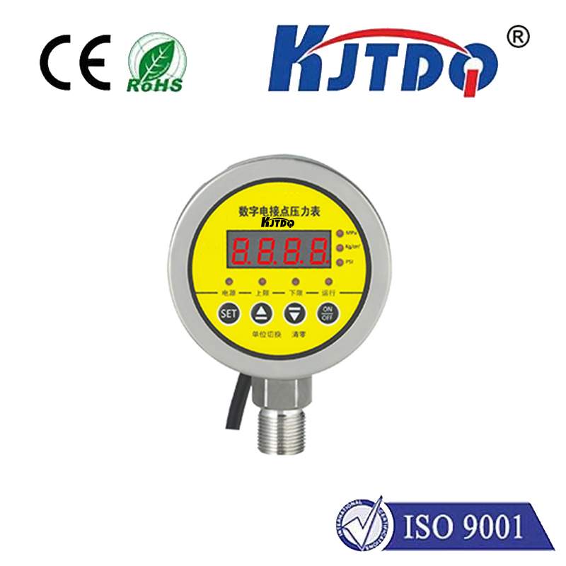 KJT-Z1620C不锈钢数字电接点压力表|压力传感器产品型号-参数-接线图