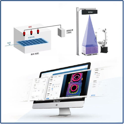 视觉检测光伏电池片AOI|视觉缺陷检测系统产品型号-参数-接线图