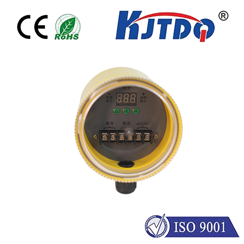 KJT-SJ型非接触式数显打滑检测器|带式输送机保护产品型号-参数-接线图