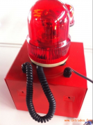 电厂无线遥控声光报警器YS-BJ02Y与电笛BC-8A光控报警器220vac生产，保障电力设施安全运行