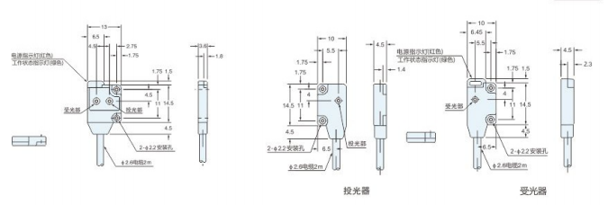 KJT-F-G2T激光光电开关|激光光电开关产品型号-参数-接线图