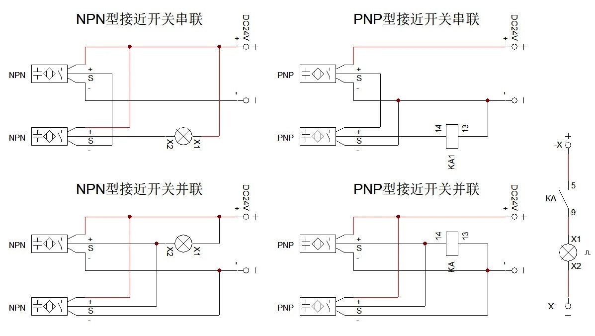 三线制接近开关接线图解