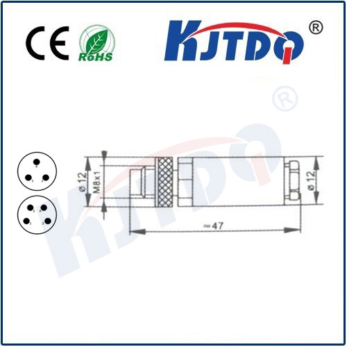 M8连接器 A型-现场接线式(组装)系列